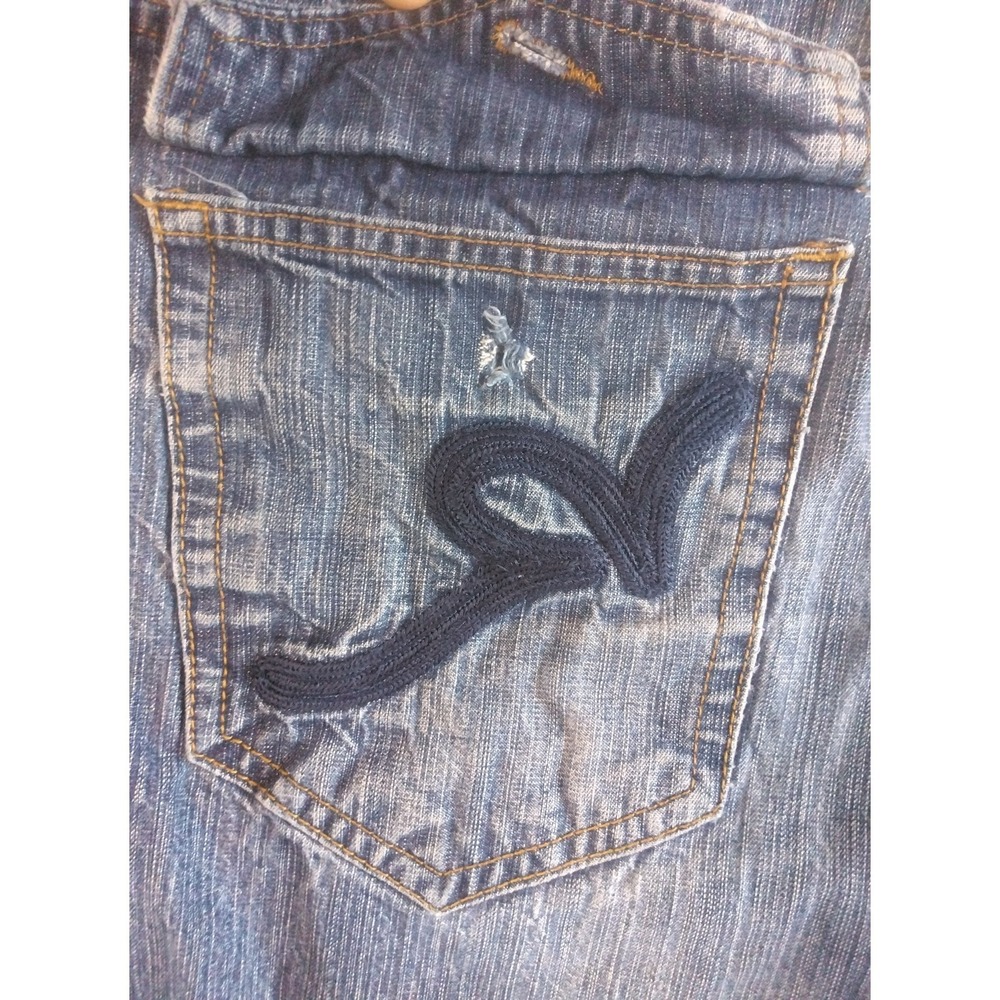 Roca Wear Baggy Y2K Denim Jean Shorts Size 40 - Picture 16 of 16